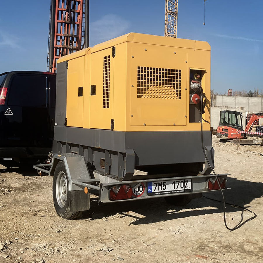 Elektrocentrála Atlas Copco 60 kVA