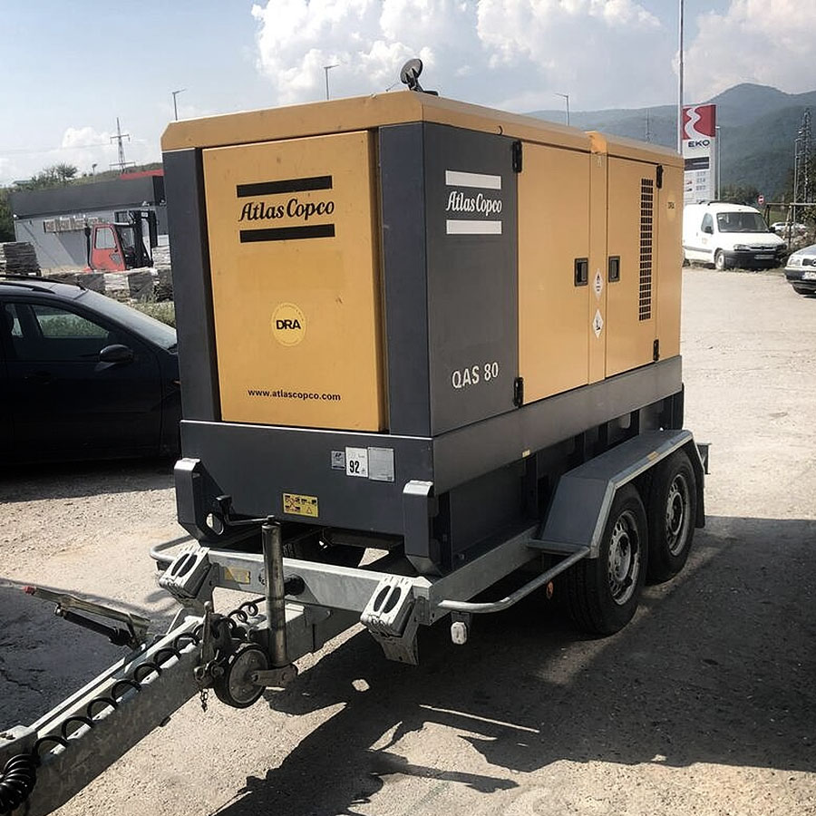 Elektrocentrála Atlas Copco 80 kVA